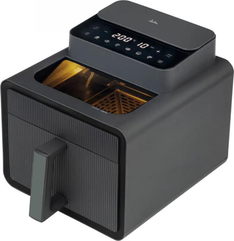 JATA JEFR1270 frityr gryte Single/enkelt 7 l Enkeltstående 1600 W Varmluftsfrityr Sort