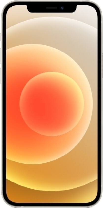 Iphone 12 - 5G Smartphone - Dobbelt-Sim / Internminne 128 Gb - Oled-Display - 6.1" - 2532 X 1170 Piksler - 2X Bakkameraer 12 Mp, 12 Mp - Front