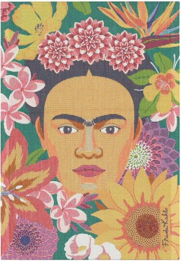 Bilde av Frida Kahlo Flores håndkle 35x50 cm