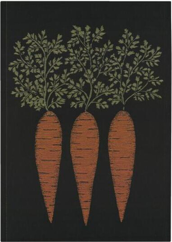 Kjøkkenhåndkle gulerot 35x50 cm