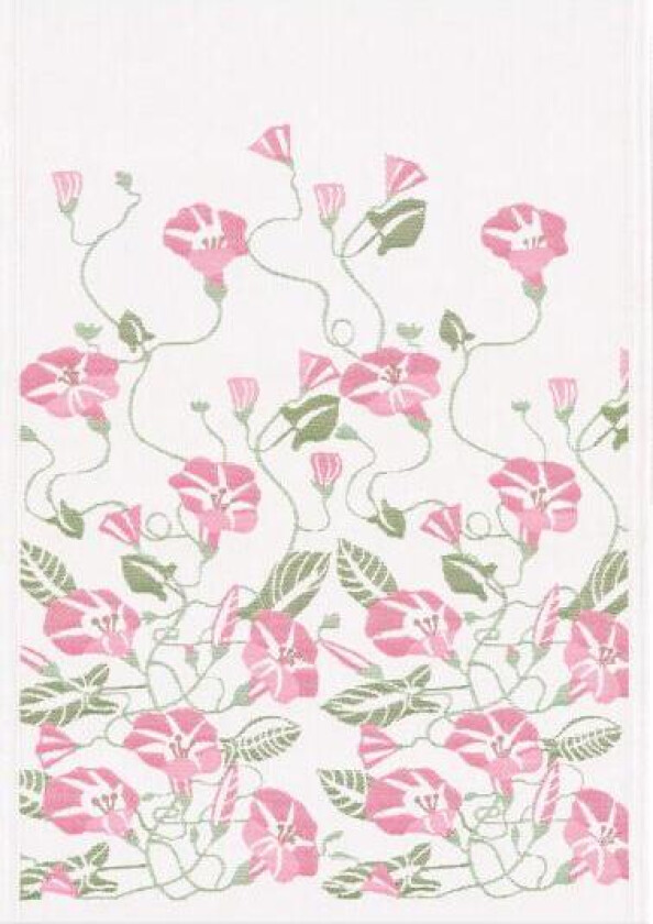 Åkervinda kjøkkenhåndkle 35x50 cm rosa