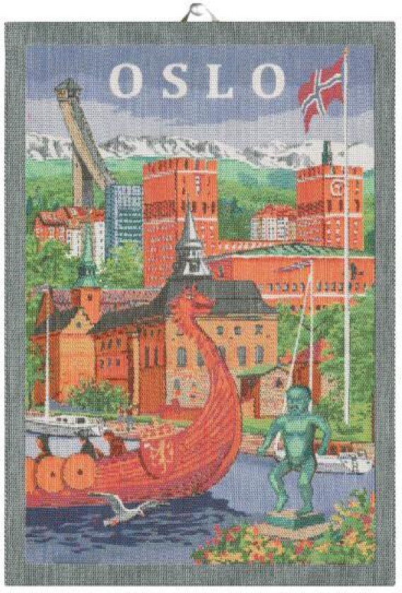 Bilde av Oslo kjøkkenhåndkle 35x50 cm