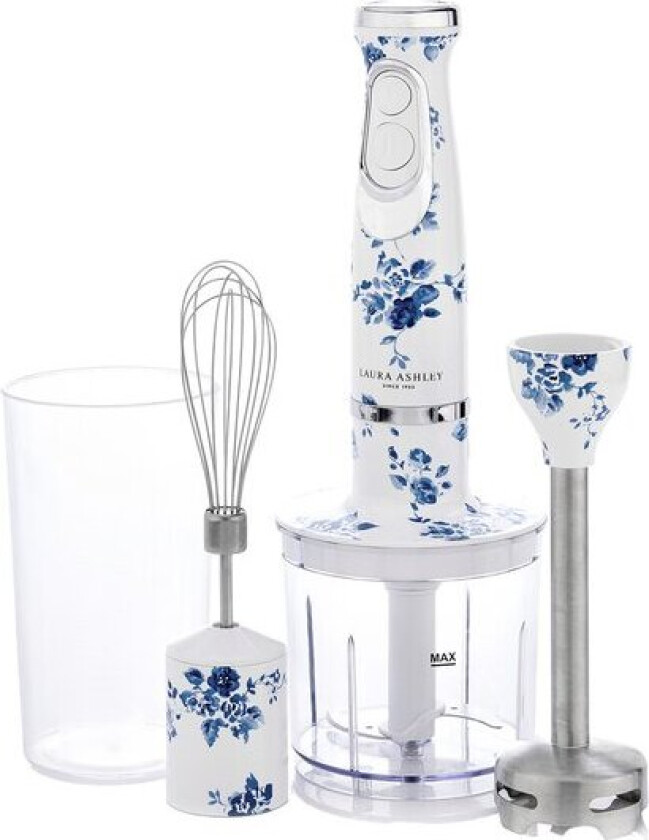 Stavmikser China Rose blå/hvit