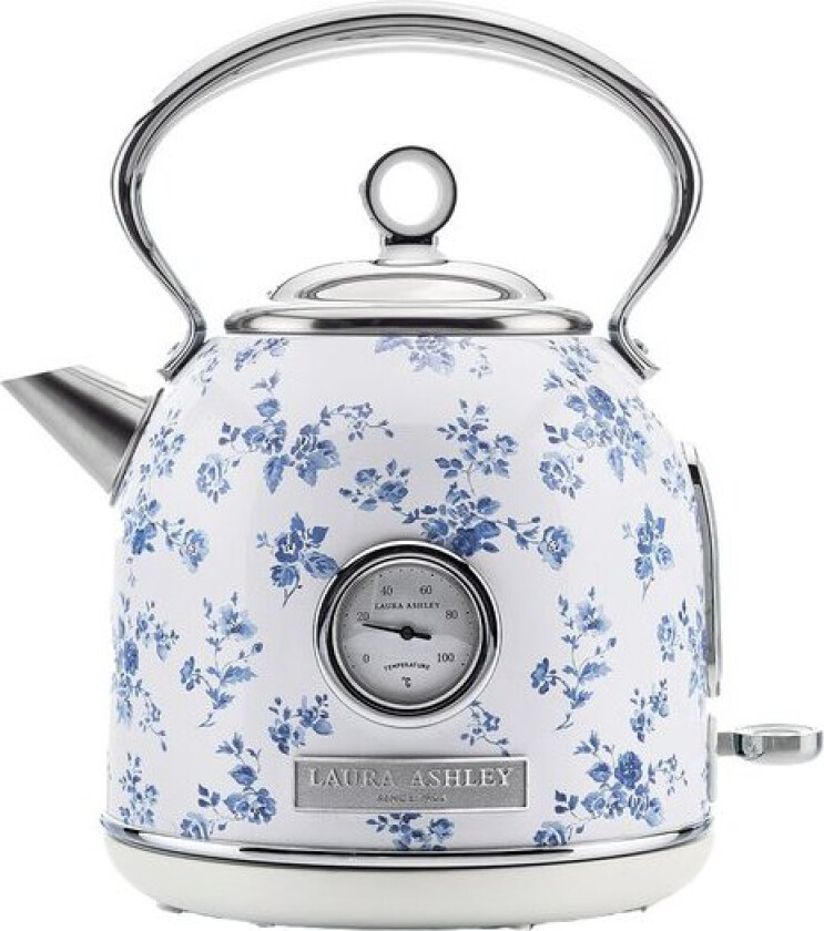 Dome elektrisk vannkoker 1,7L China Rose blå/hvit