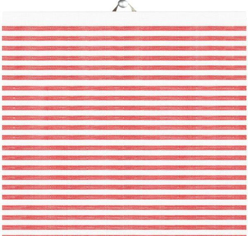 Tvärs kjøkkenhåndkle 35x50 cm rød