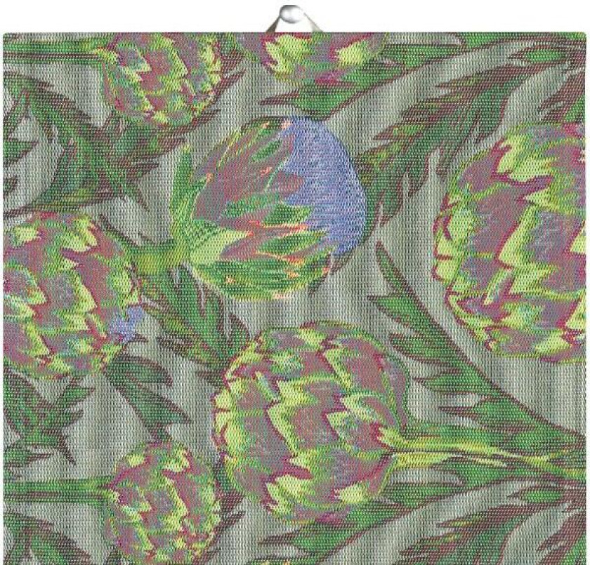 Artichoke kjøkkenhåndkle 35x50 cm lilla