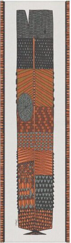 Stig L Nätmönster løper 35x120 cm brun