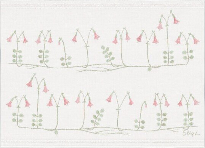 Stig L Linnea bordbrikke 35x48 cm rosa