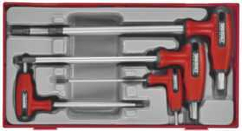 Sekskantnøkkelsett mm 7 deler