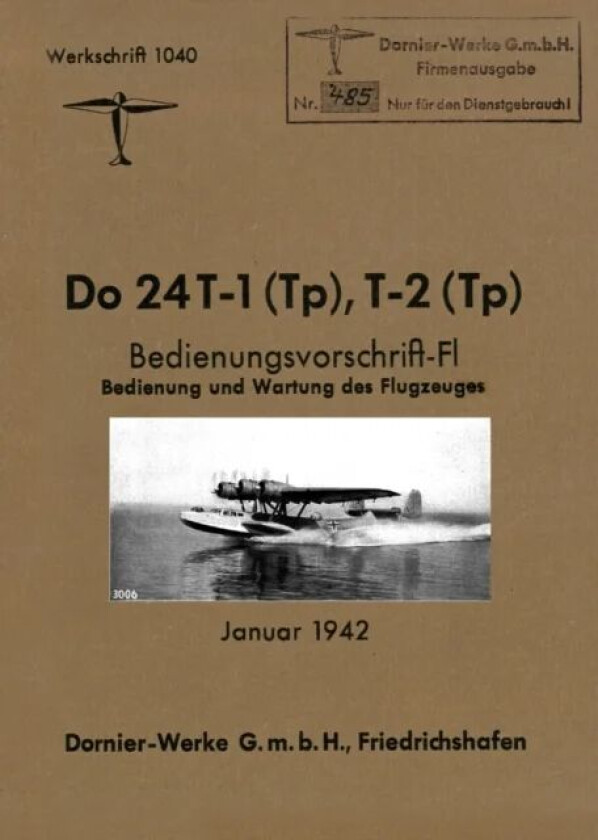 DORNIER Do 24 FLYING BOAT av Dornier-Werke G M B H