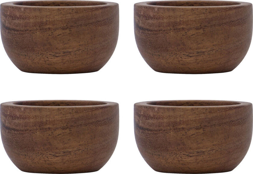 Wood eggekopp 4-pakning, natur