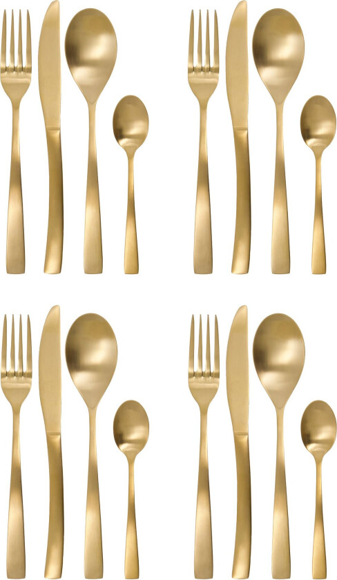 Golden bestikksett 16 deler, gull