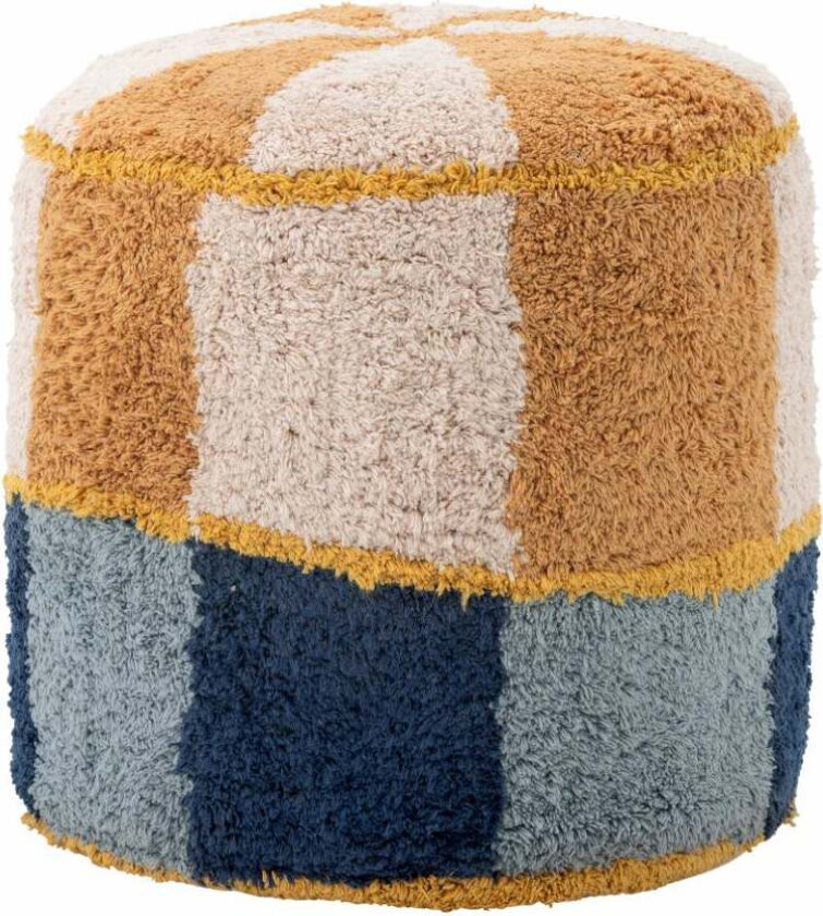 MINI Kio Puff, Blå - Sittemøbler - Bomull