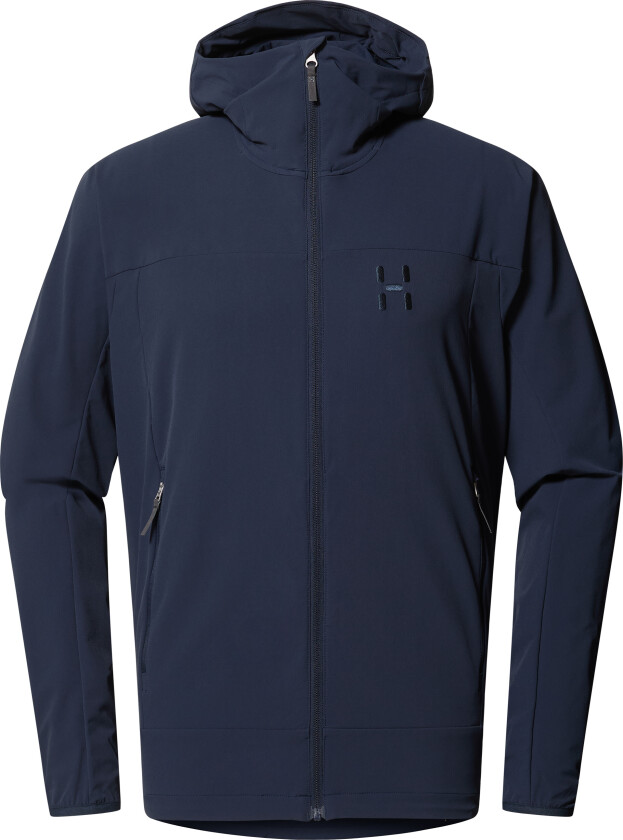 Men's Rosson Softshell Hood Tarn Blue
