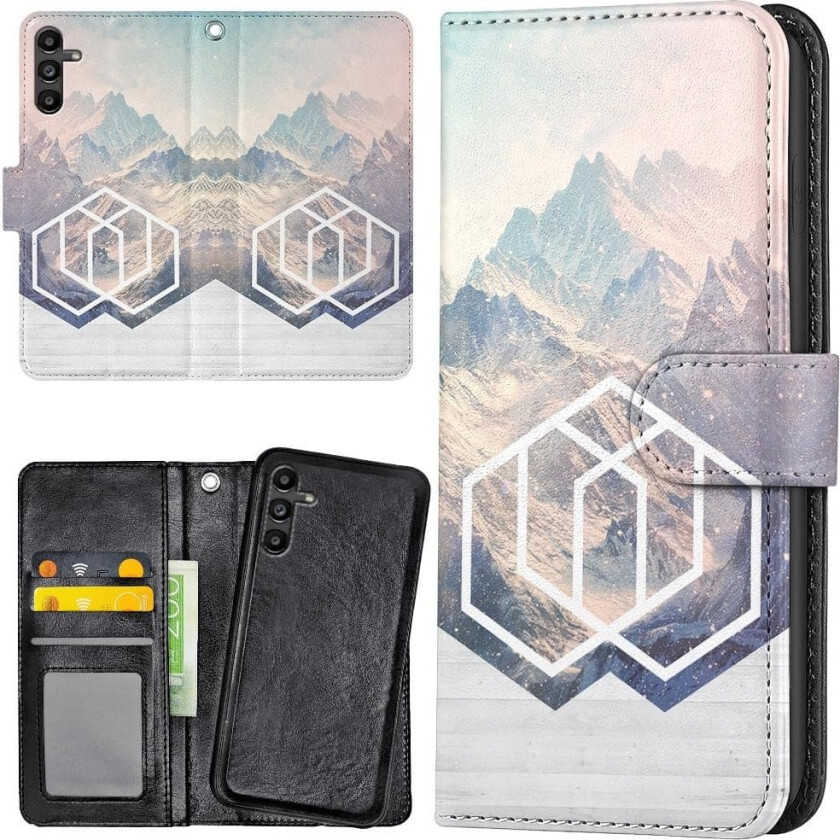 Samsung Galaxy A16 4G/5G - Lommebok Deksel Kunst Fjell