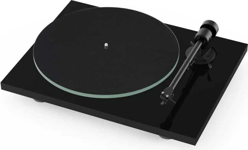 T1 Evo Bt - Sort Piano Platespiller Med Bluetooth