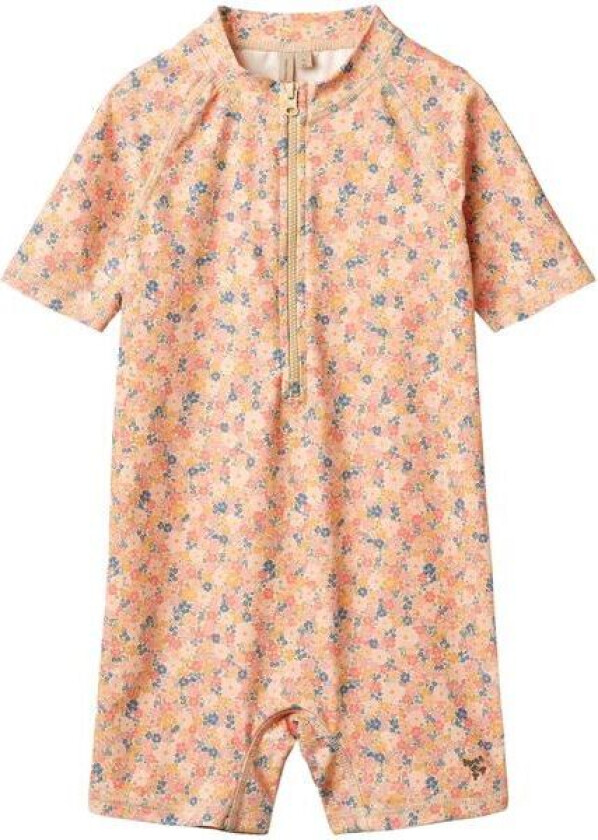 Cas UV-drakt til baby, flowers