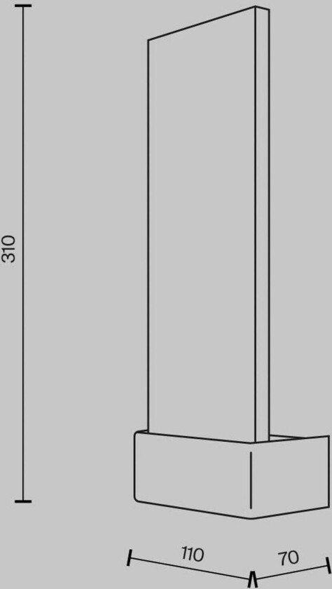 LED-vegglampe Ornamentert, krom/klar, høyde 31 cm, glass