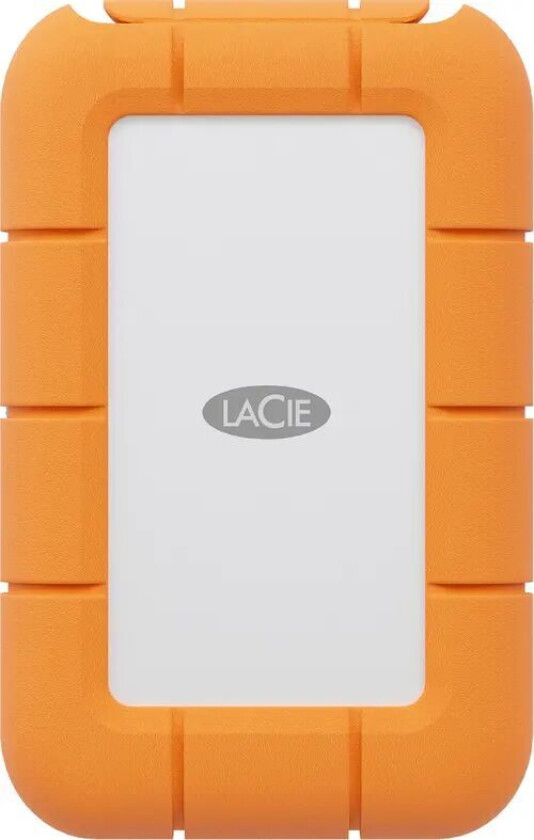 Lacie Mini Rugged Ssd 1tb Grå, Oransje