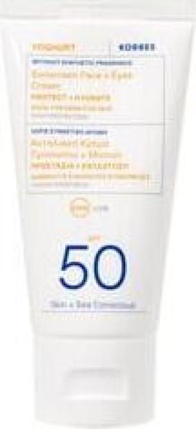Sun Yoghurt Sunscreen Face + Eyes Fragrance Free Gel-Cream Spf50 50ml
