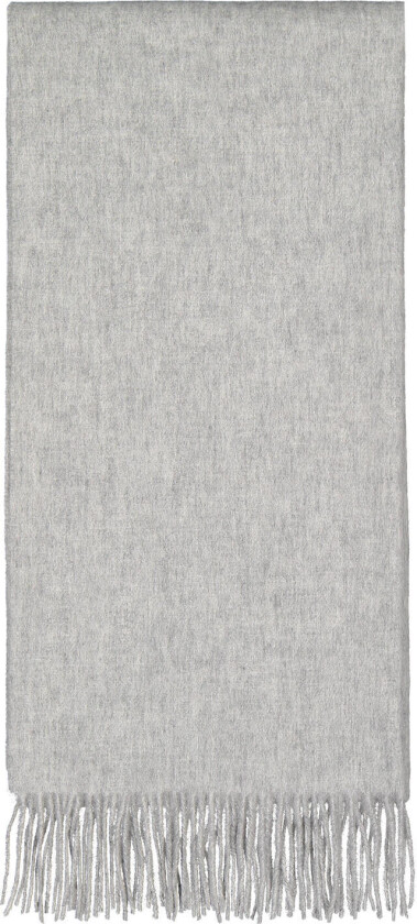 Bea Scarf - Light Grey One Size Wool scarf
