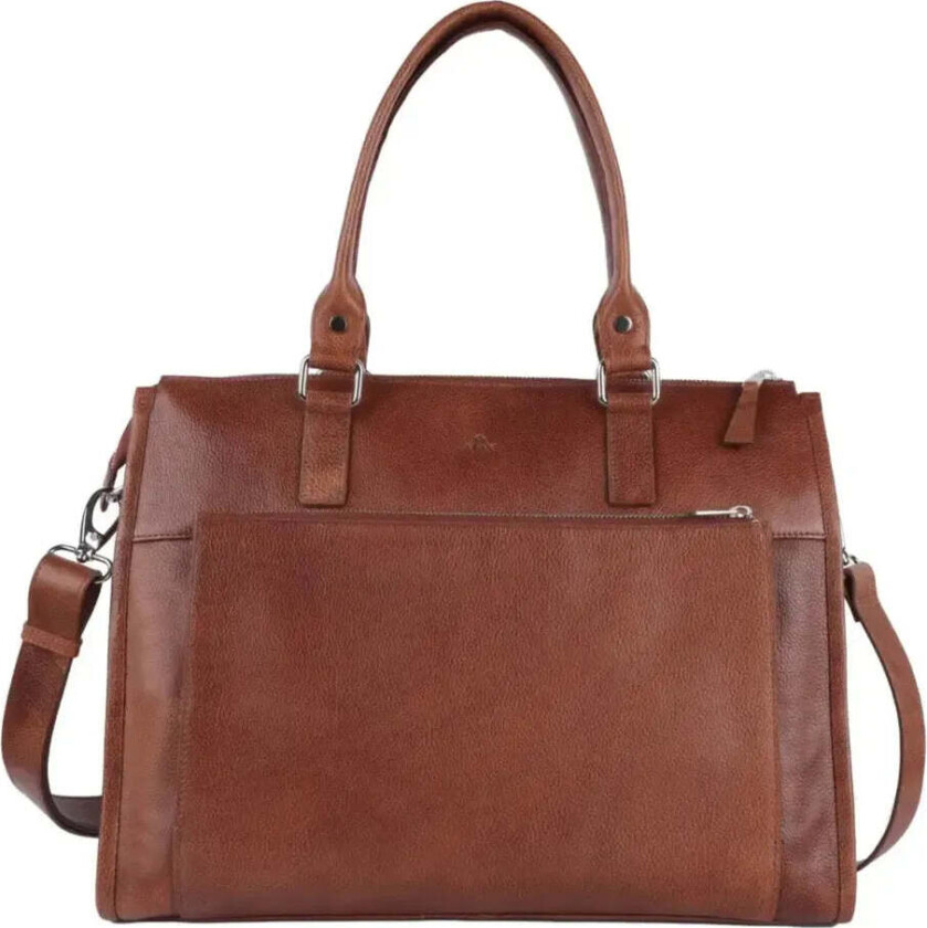 Napoli Lulu Skinn Laptop Veske 14" Caramel