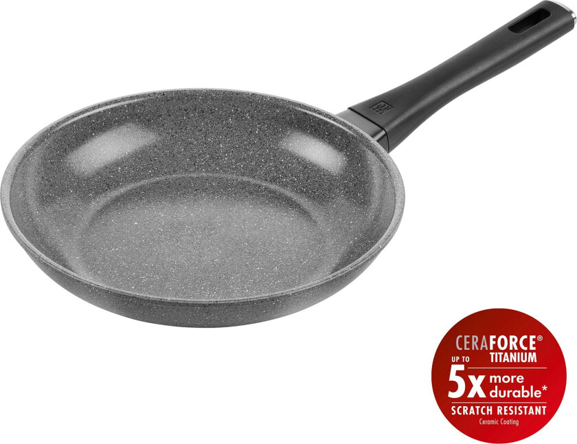 Terreno Plus Fry Pan - Gray - 24 cm