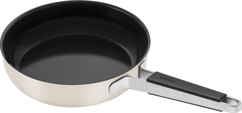 Pure Fry Pan - Elfenben-Hvid - 24 cm
