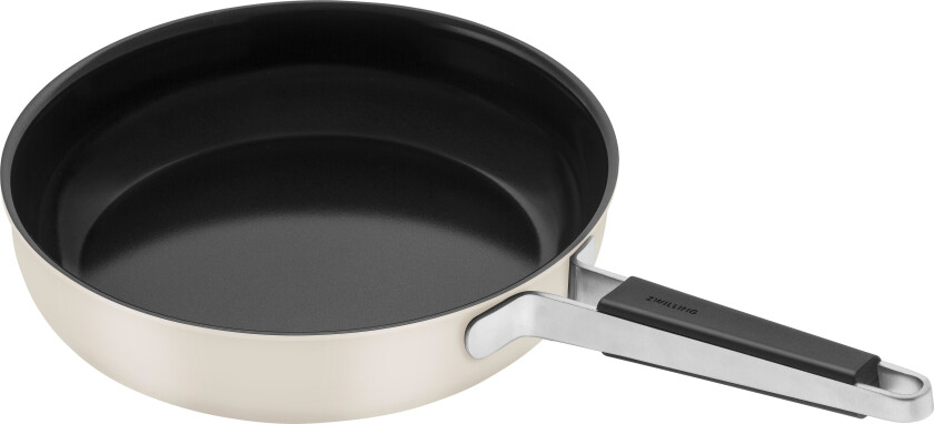 Pure Fry Pan - Elfenben-Hvid - 28 cm