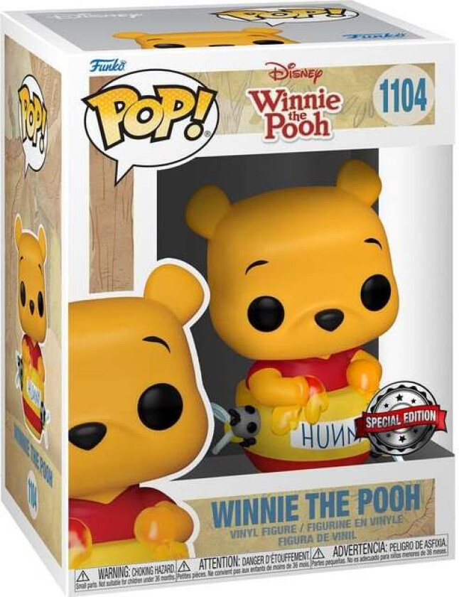 Winnie The Pooh - Winnie The Pooh Vinyl Figur 1104 - Funko Pop! - Funko Shop Europe