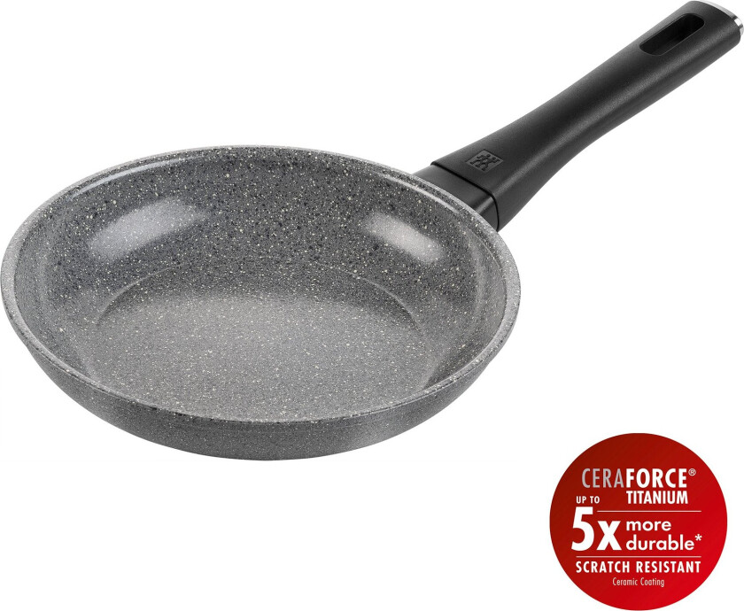 Terreno Plus Ceramic Fry Pan - Gray - 20 cm