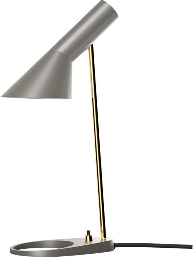 AJ Mini Bordlampe Brass/Warm Grey