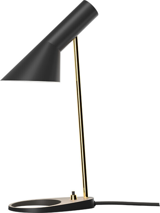 AJ Mini Bordlampe Brass/Black