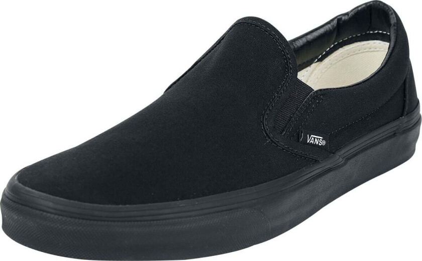 Sneakers - Classic Slip On - EU41 til EU47 - Herrer - svart
