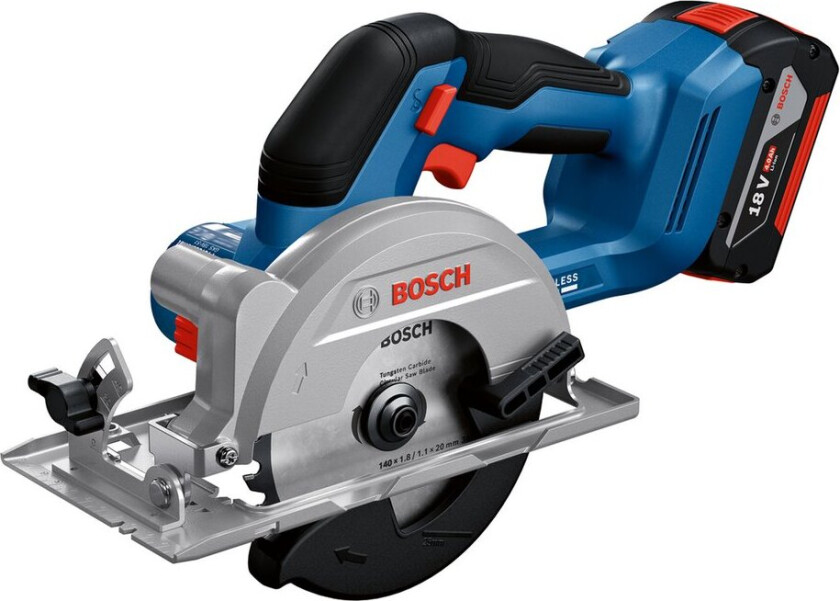 BOSCH SIRKELSAG GKS 18V-51 2X4AH GAL 18V-20