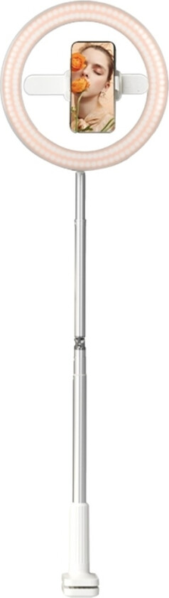 Bilde av sammenleggbar 10" ringbelysning med stativ