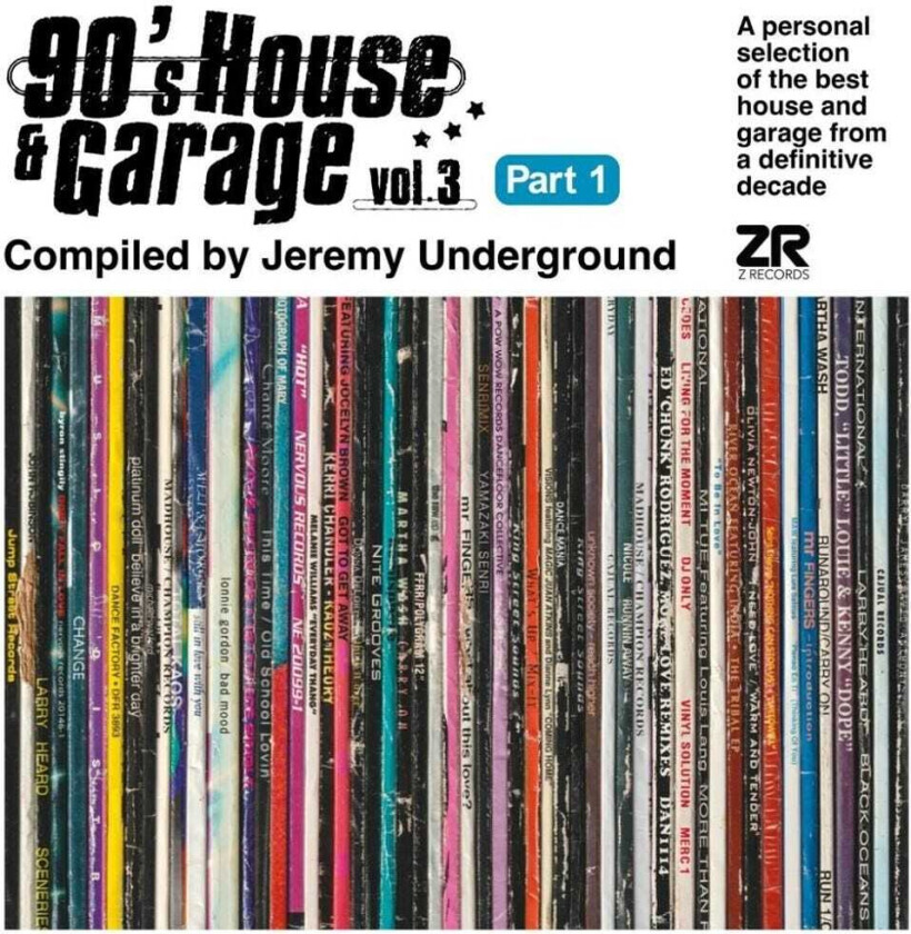 Diverse Artister 90's House & Garage 3: Compiled By (pt 1) / Var LP/Vinyl