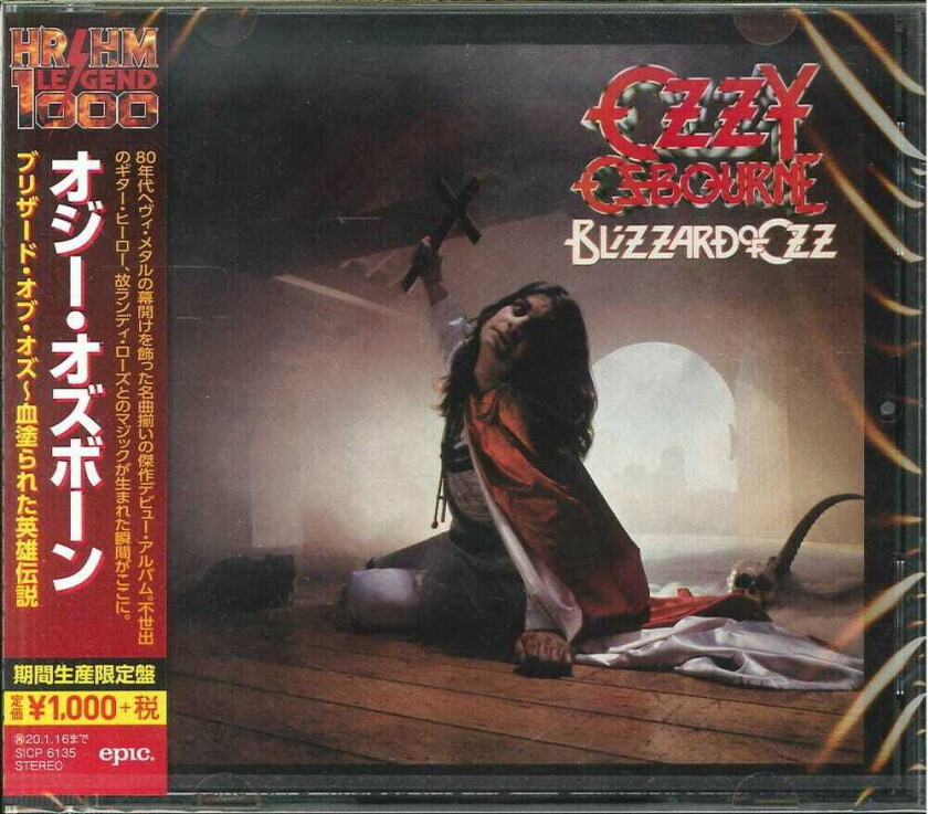 Ozzy Osbourne Blizzard Of Ozz CD