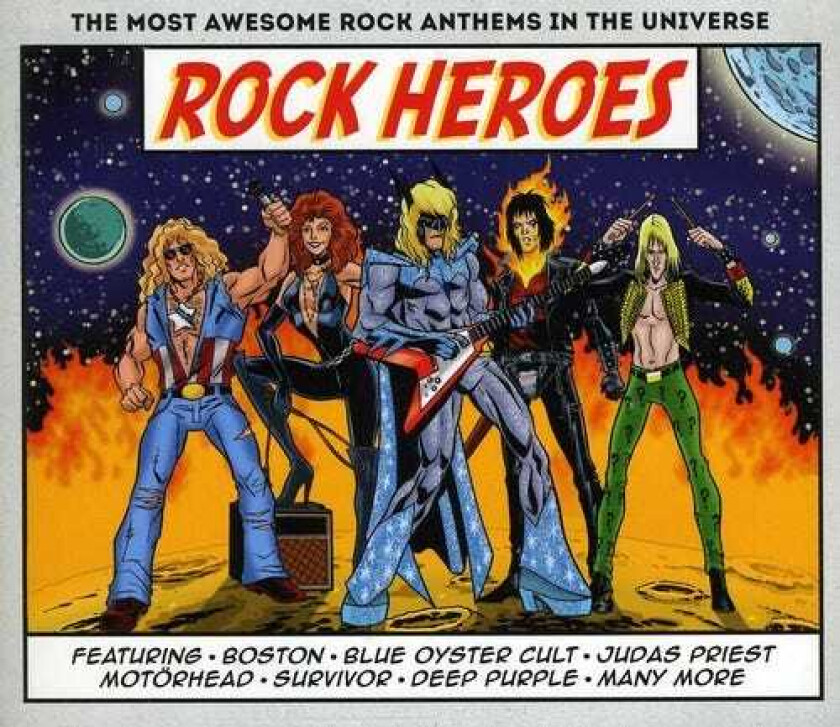 Diverse Artister Rock Heroes CD