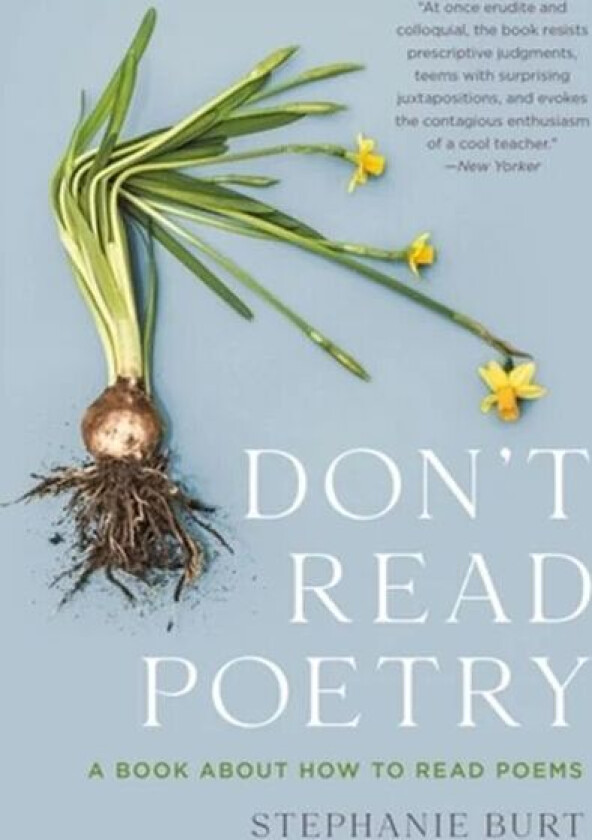 Don't Read Poetry av Stephanie Burt