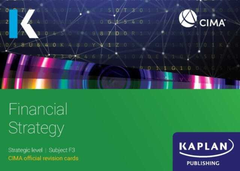 F3 FINANCIAL STRATEGY REVISION CARDS