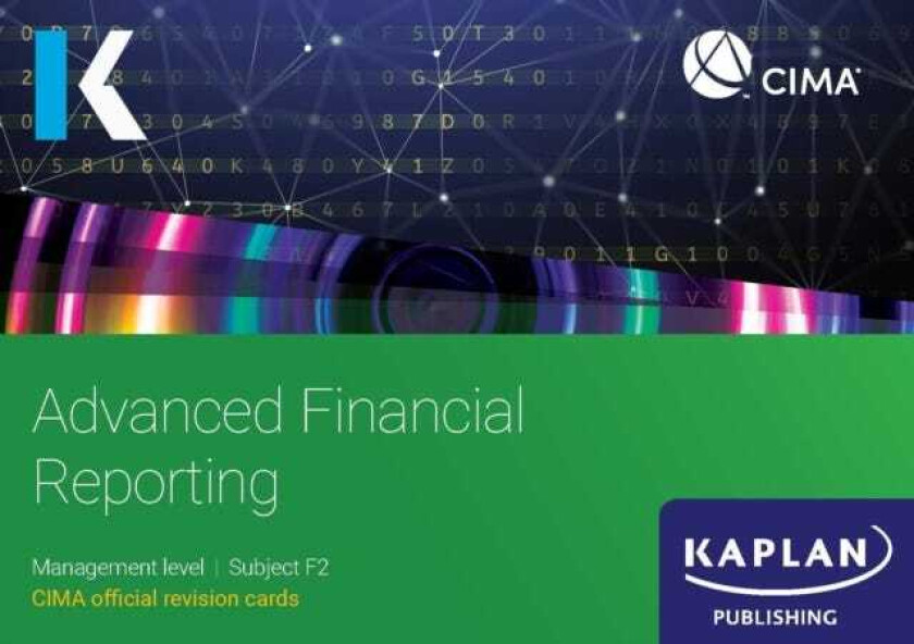 F2 ADVANCED FINANCIAL REPORTING REVISION CARDS