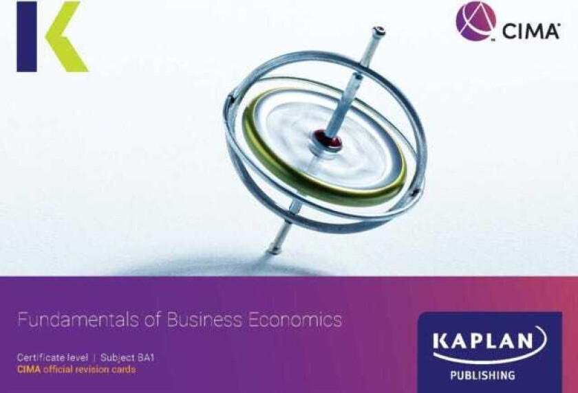 BA1 FUNDAMENTALS OF BUSINESS ECONOMICS REVISION CARDS