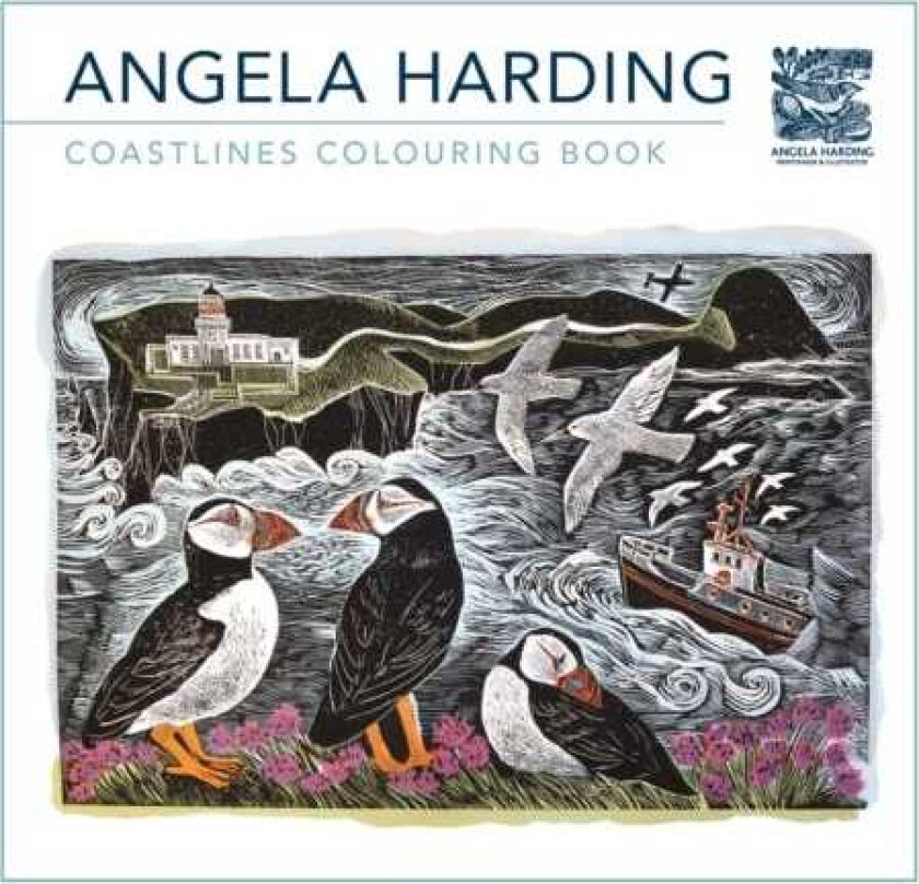Coastlines (Angela Harding) Colouring Book