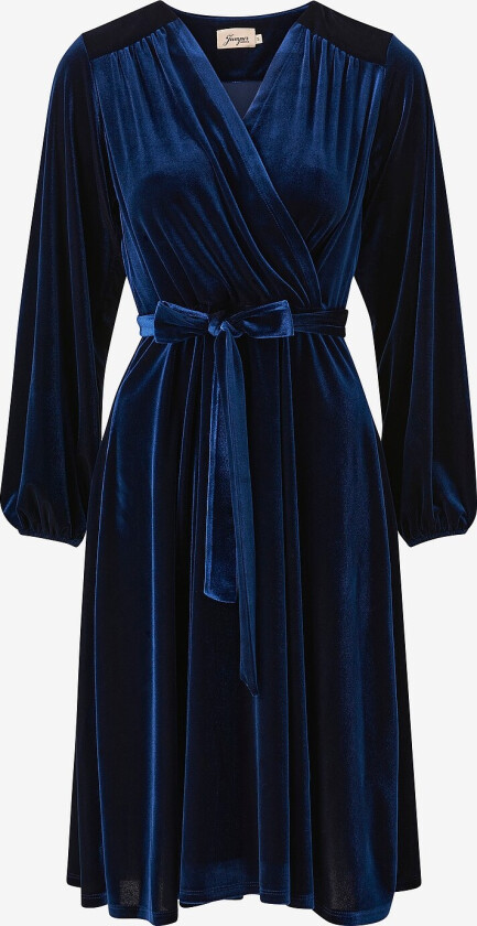 Velurkjole Milena Dress - Blå
