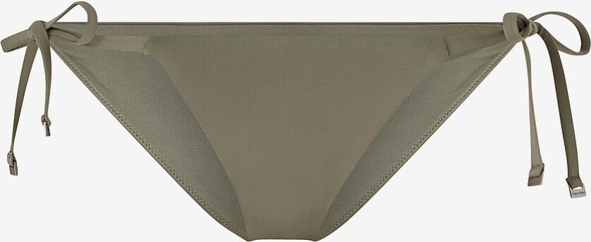 Bikinitruser String Side Tie - Grønn