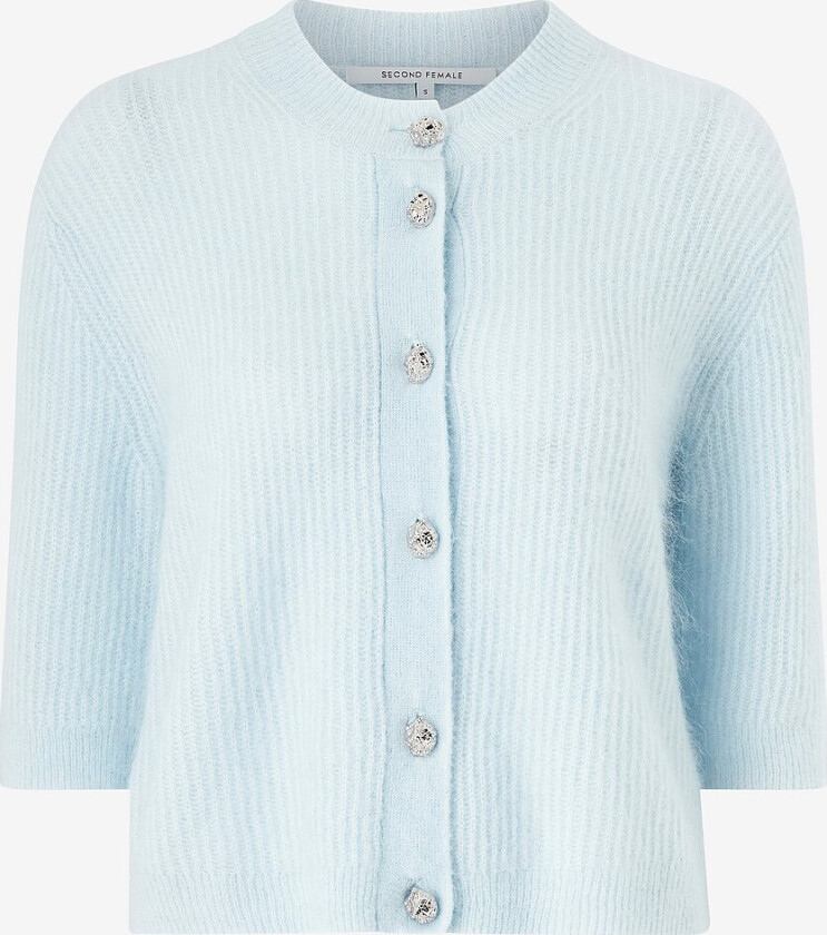 Kardigan Andria Knit Cardigan - Blå