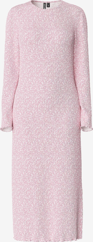 Kjole pcFlora LS Midi Dress Noos BC - Rosa