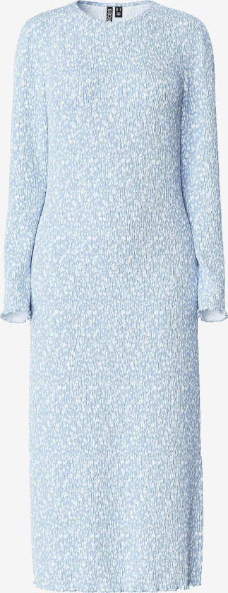 Kjole pcFlora LS Midi Dress Noos BC - Blå