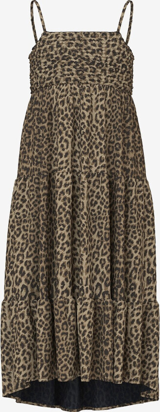 Kjole nkfVinaya Strap Maxi Dress - Svart